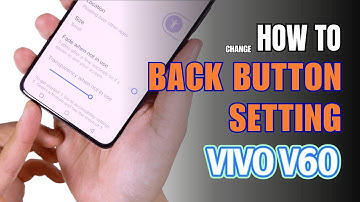 How to enable Back button setting on Vivo V60