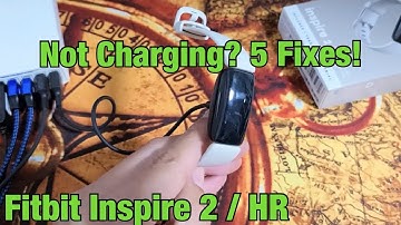 Fitbit Inspire 2 / HR: Not Charging? 5 Fixes