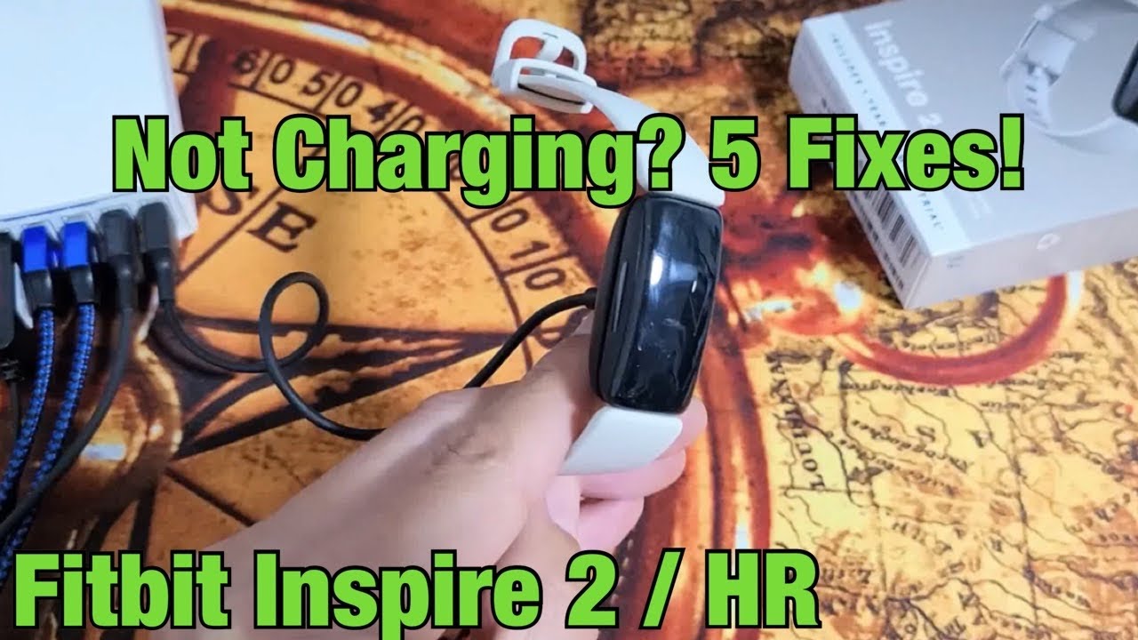 fitbit inspire not charging