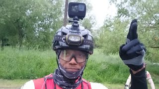 Première sortie nocturne urbaine à VTT