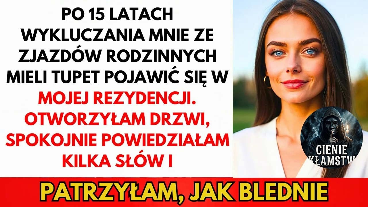 W niedzielny poranek do bramy mojej rezydencji, którą zbudowałam od zera po tym, jak rodzina wyrzuciła mnie, gdy miałam 23 lata, zadzwoniła cała moja dawna rodzina. Stali tam z wypchanymi...