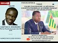Togo faure gnassingbe la revision constitutionnelle le 05me mandat et les legislatives