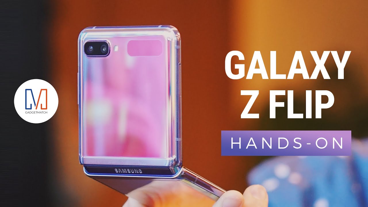 Samsung Galaxy Z Flip Hands On First Impressions Youtube