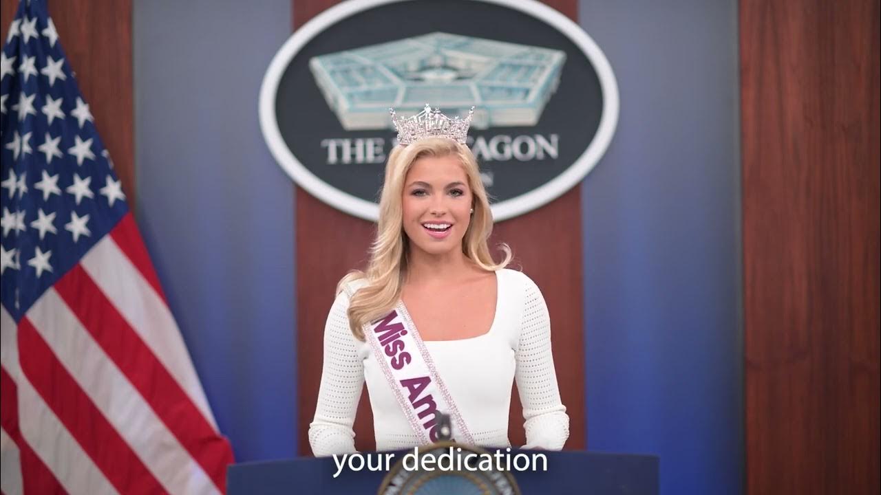A Message from Ms. America 2025, Abbie Stockard to our Military