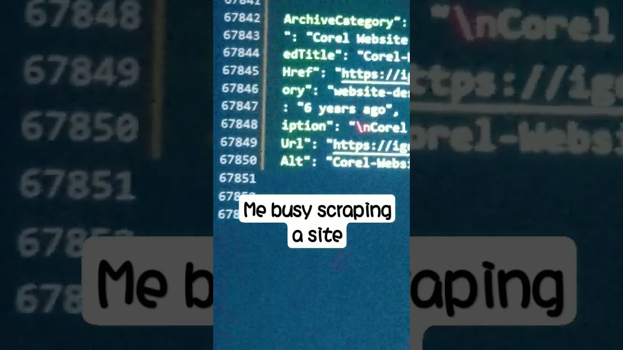 #nodejs me busy scraping a site with puppeteer and nodejs.  leave a comment if you want to know how