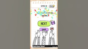 Brain Test level 52 walkthrough solution