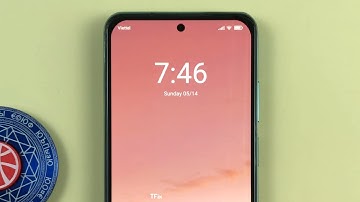 How to turn off the carrier name on the lock screen on Xiaomi Redmi Note 10 Android 11