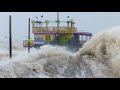 Mighty Hurricane Ike vs Storm Chasers Galveston Texas, Florida Keys