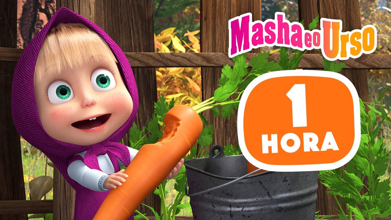 Masha e o Urso 👱‍♀️🐻 🤔 Comer ou não comer? 🍲😋 Compilação 27 🎬 1 hora de desenhos animados