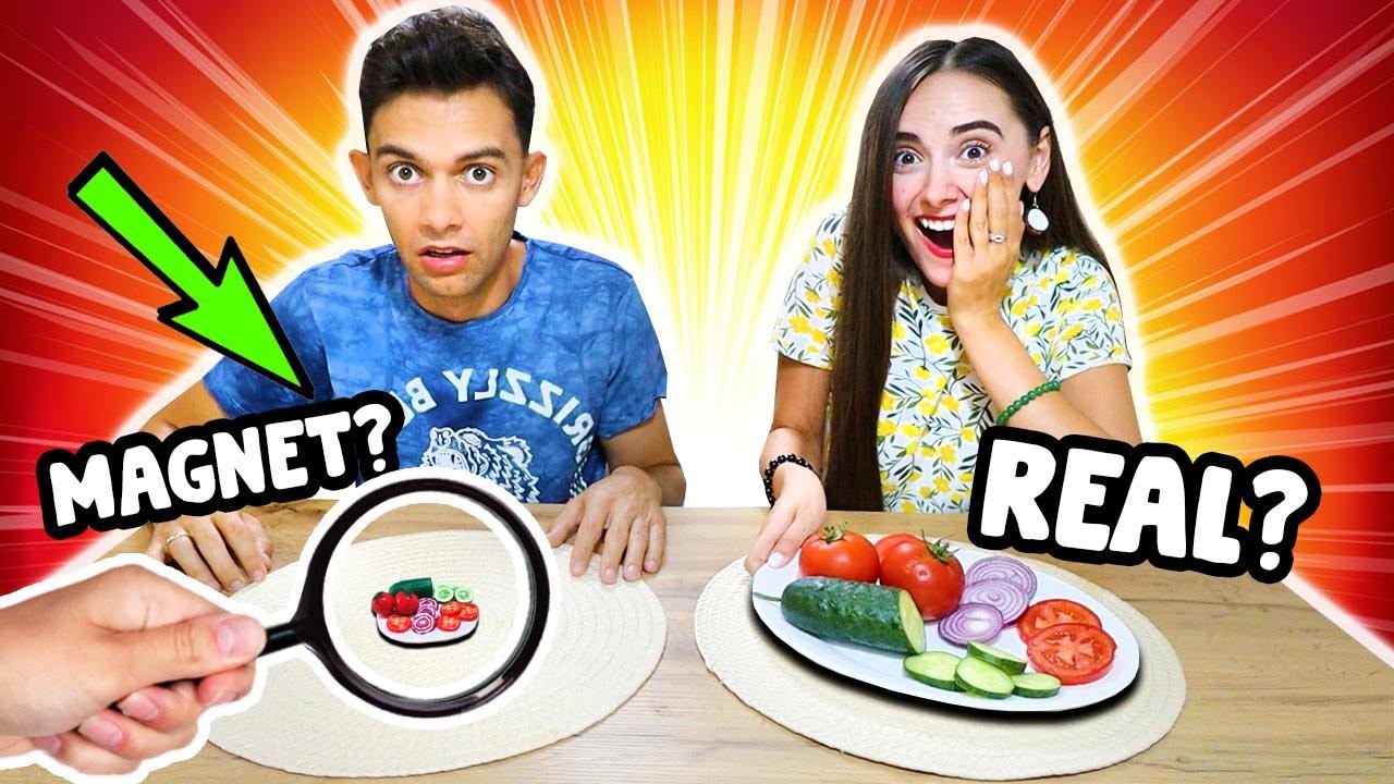 REAL FOOD vs MAGNET FOOD