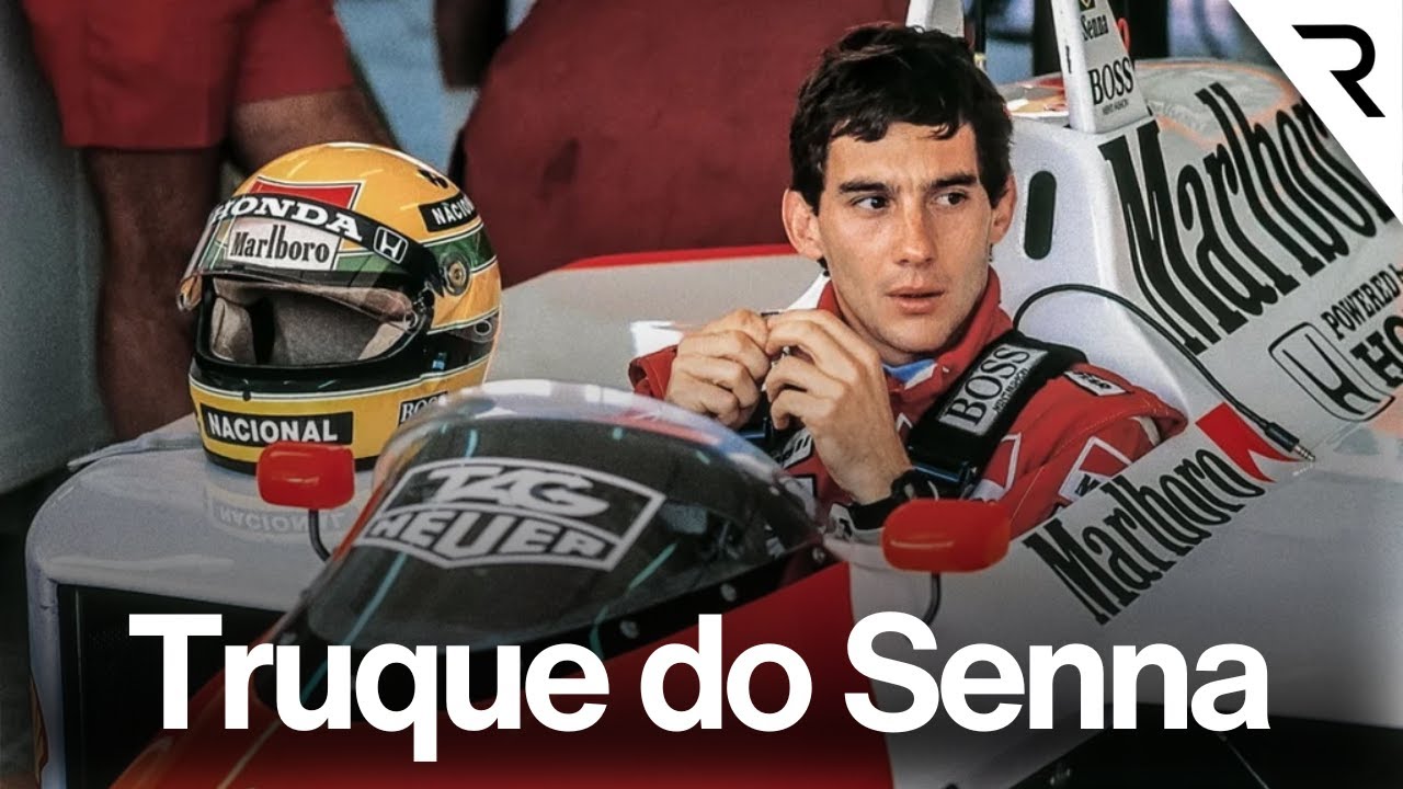 Só o Senna dava aqueles toques no acelerador