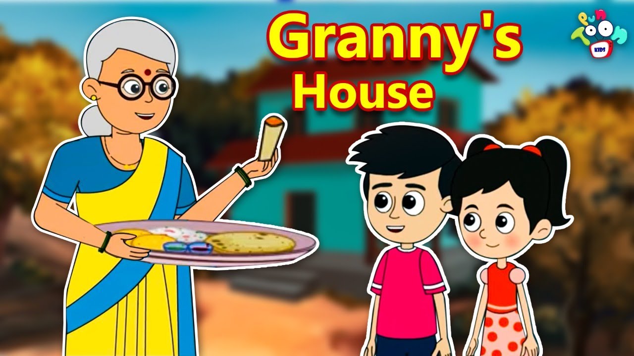 Granny's House | Gattu's Summer Vacation | My Summer Holiday | English  Cartoon | Moral Stories - YouTube