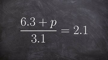 Solving an equation with two terms in the numerator
