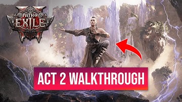 Path Of Exile 2 Act 2 Gameplay Walkthrough - Monk Build! [No Commentary]