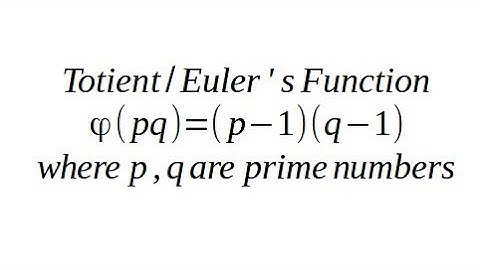 Totient Function for Product of Two Primes Numbers. Application of Inclusion-exclusion Principle
