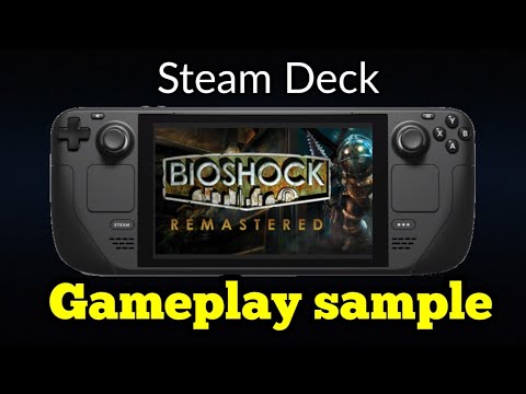 Steam Deck BioShock Remastered Gameplay