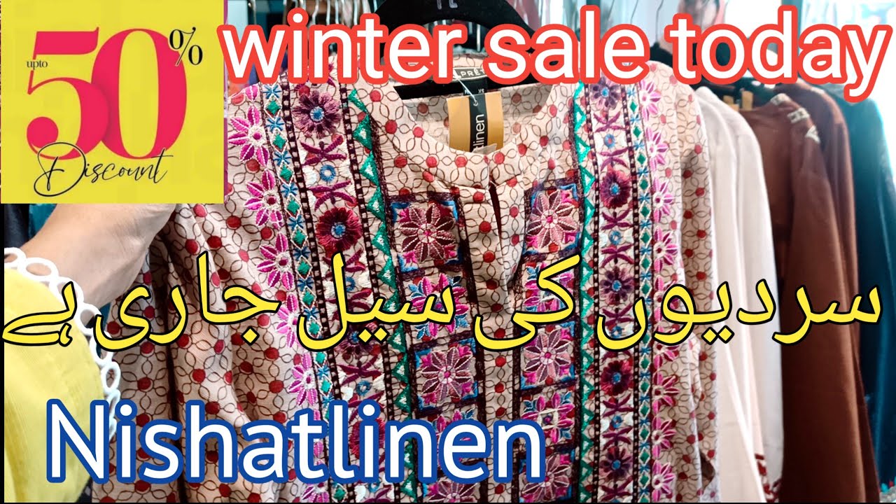 nishat linen sale today up to 50 off YouTube