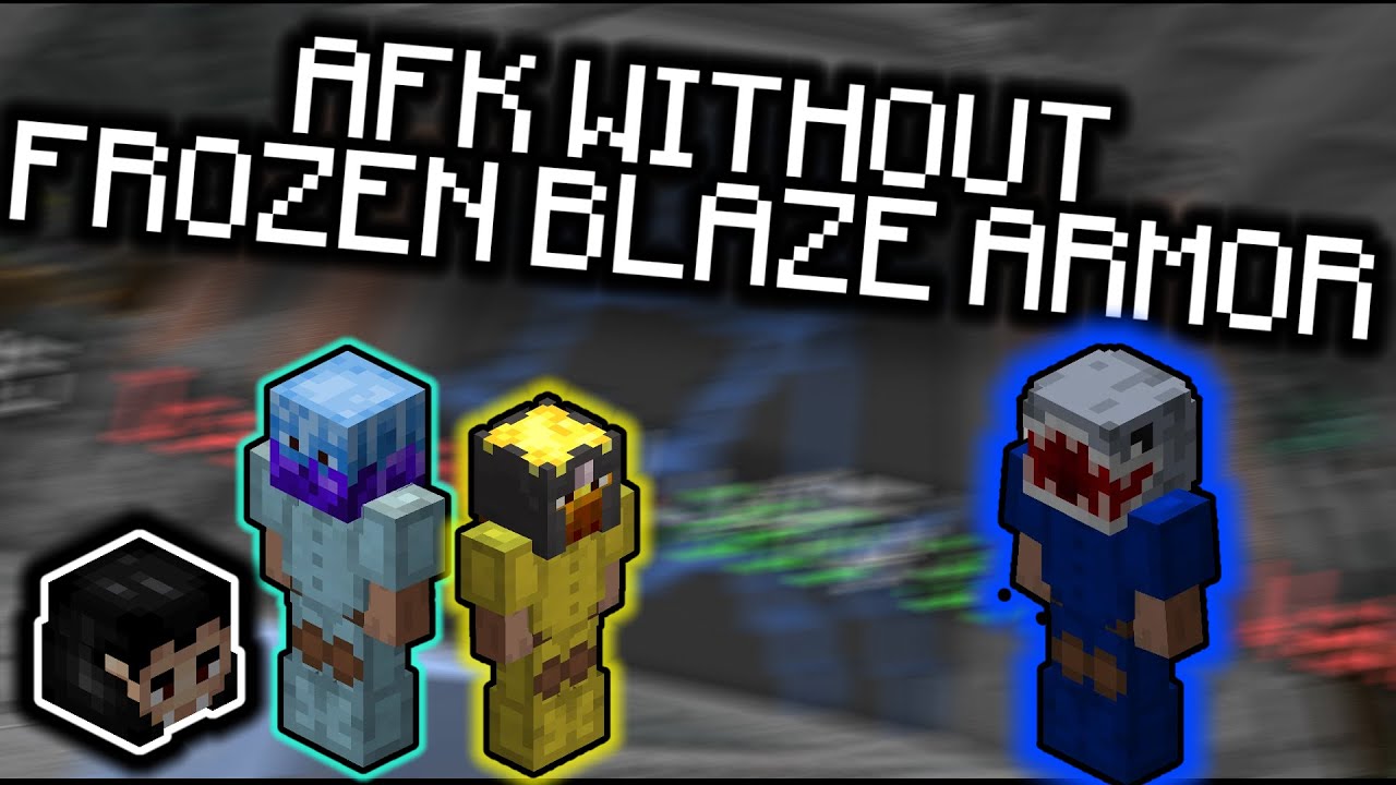How to AFK without FROZEN BLAZE! | Hypixel Skyblock