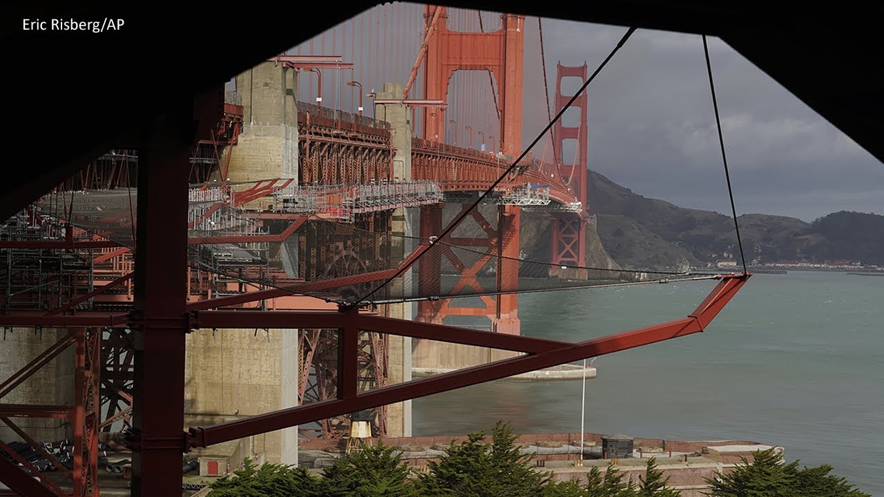 San Francisco installs $224M net to stop suicides off Golden Gate