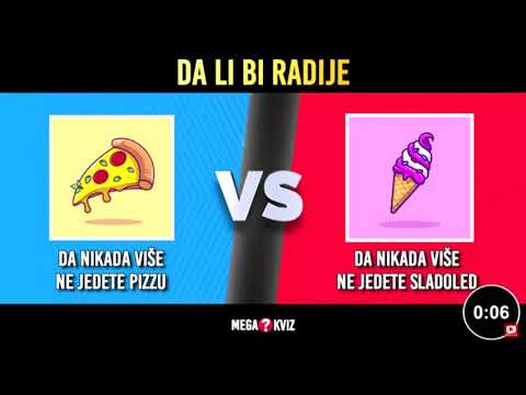 Video: Želite li radije pitanja o prehrani?