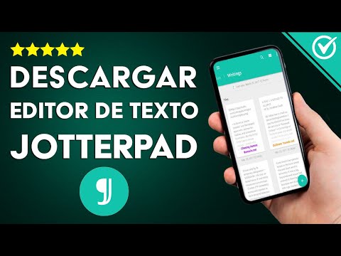 Cómo Descargar e Instalar el Editor de Texto Minimalista JotterPad Writer para Android