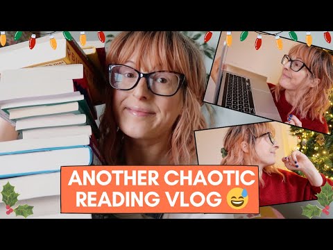 A Bit of Everything! Book Haul, Vlog, Cooking & Quiz! 📚 | Another Chaotic Reading Vlog 😅