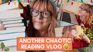 A Bit of Everything! Book Haul, Vlog, Cooking & Quiz! 📚 | Another Chaotic Reading Vlog 😅