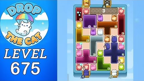 Drop The Cat Level 675 Walkthrough