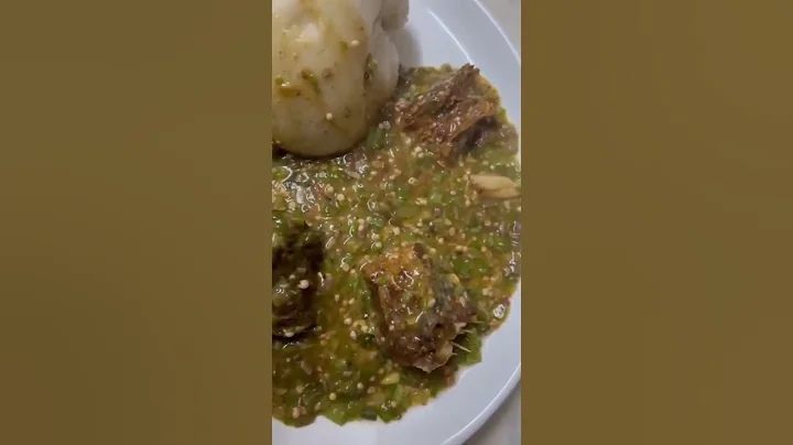 #explore#fufu#okra#soup#fyp#europe#africa#fish#asmr#delicious#fun#enjoy#world#god#healthy#hack#cook￼