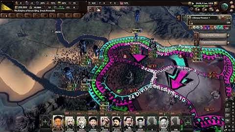 Hearts of Iron 4. End of a New Beginning - Official Version Mod. 1. Qing China playthrough.