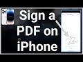 How To Sign A PDF On iPhone