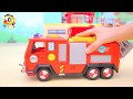 消防士さんごっこ❤トイバス（ToyBus) キッズ おもちゃアニメ
