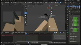 Glock 17 reload animation Roblox studio/Blender