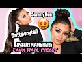 INSERT NAME HERE TRY ON AND REVIEW | BRITT PONYTAIL AND SAMMY BUN