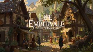 Life in Embervale | Relaxing Medieval Village Atmosphere