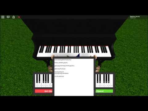 Playing "Thousand year" On roblox piano (Sheet is desc) - YouTube