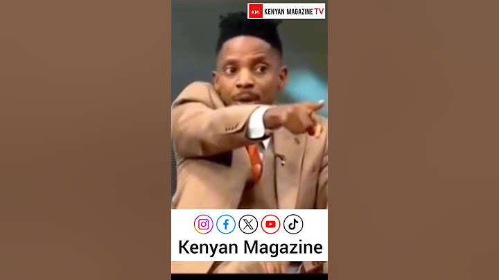 "it's dangerous when Gen Zs are quite, ni half-time tu" Eric Omondi