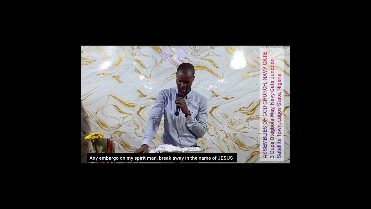 Liberating your Spirit Man by the Power of the Most High - Pst Azeez