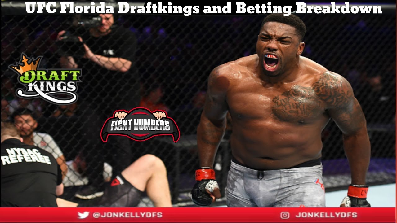 UFC Florida Draftkings and Betting Breakdown YouTube