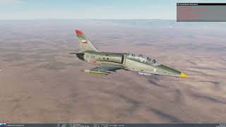 Medium Altitude Dive Bombing with the DCS L-39ZA Albatros (Guide in Video Description)