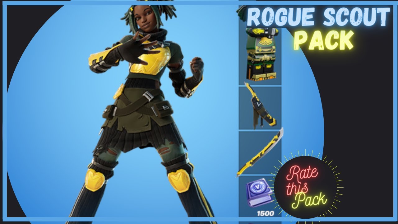 Rogue Scout Pack #Fortnite - YouTube