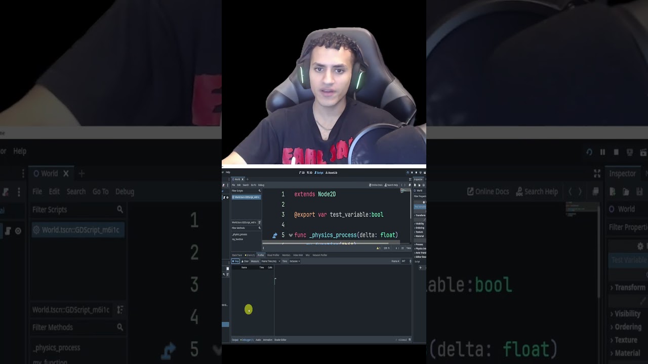 Godot For Noobs #13 Using the Profiler for Performance Analysis