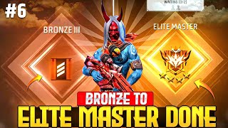 Bronze To Elite Master 4 star Done In New Id // 01 To 100 Level challenge Ep- 06 // #gwdev