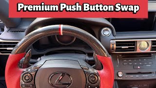 Lexus IS Premium Push Start Button Swap