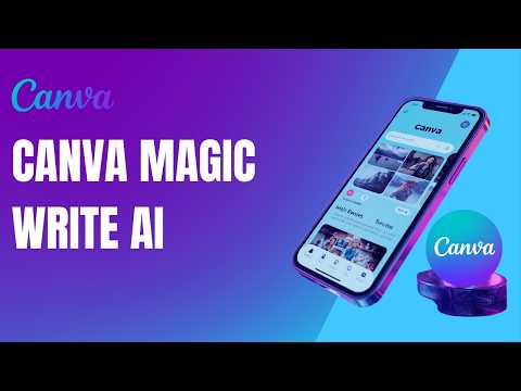 How to Use Canva Magic Write AI Tool 2026 !