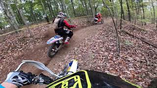 Fox Run Motorcycle Woods Race 2021  Gauge Key's Helmet Cam