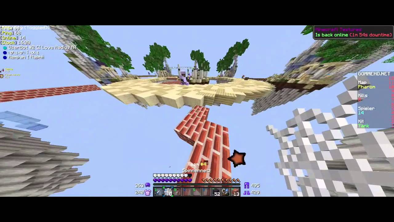 Minecraft SkyWars #4 I imWindy ist dabei!!!