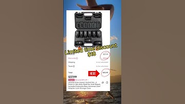 65-PIECE IMPACT SOCKET SET ON SALE FOR $89! MUST-HAVE FOR MECHANICS #tools