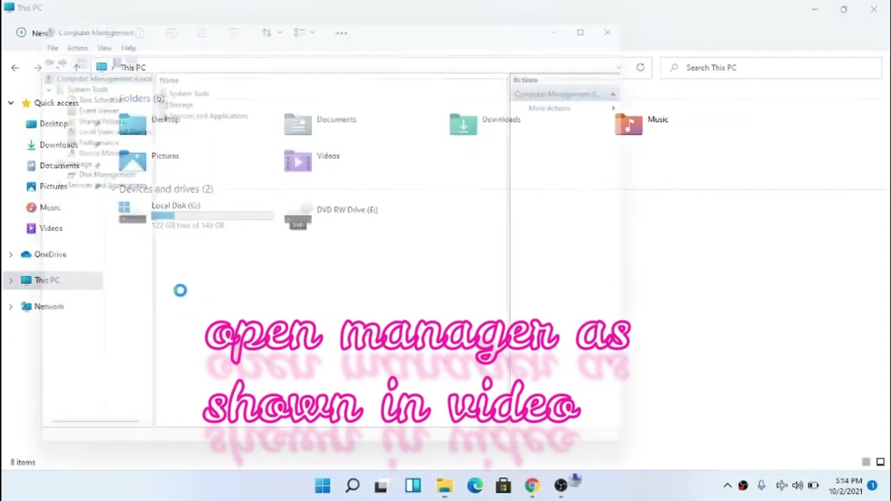Allocate the unallocated space as usable hard drive in Window, follow video steps by Master Solution