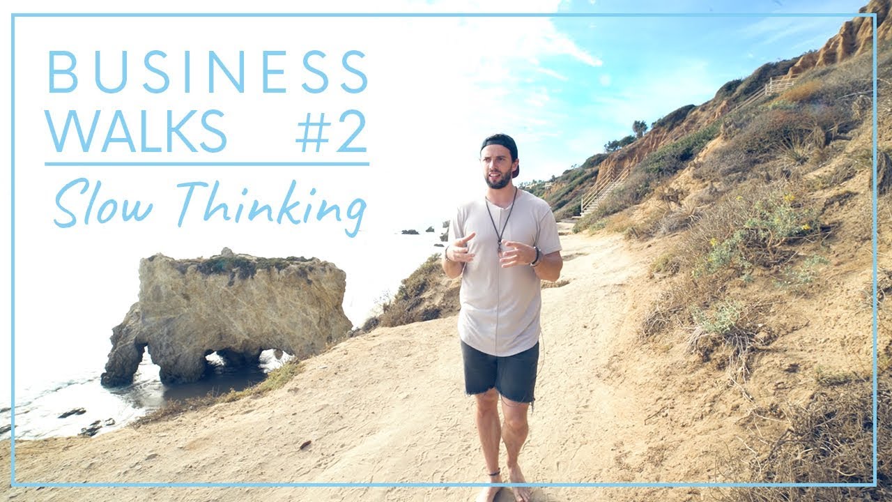 Business Walks - Slow Thinking on Malibu Beach